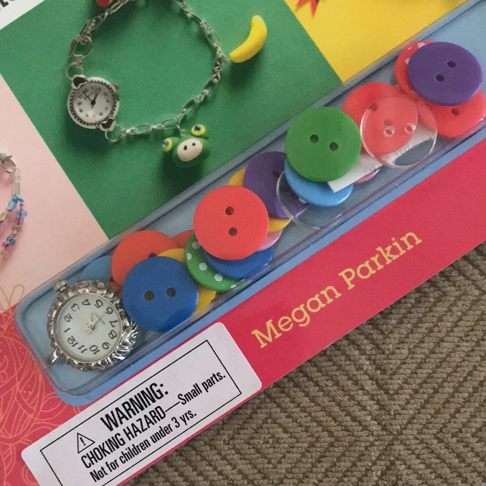 NEW Glam My Watch: 12 Cool Watch Straps to Make and Wear DIY BOOK w/Supplies